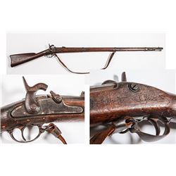 CSA Identified Springfield Percussion Rifle Used at Gettysburg in Pickett's Charge