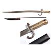 Image 1 : French Bayonet and Scabbard, St. Etienne, July 1873