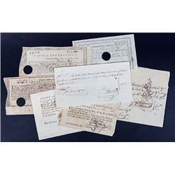 Revolutionary War Documents - Collection of Seven
