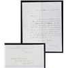 Image 1 : [Bank of the United States] 1855 Thomas Ewing Letter to Nicholas Biddle