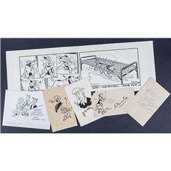 [Comic Art] Chester Gould, Chic Young, Gus Edson, Fontaine Fox, George Sixta, and Blossom