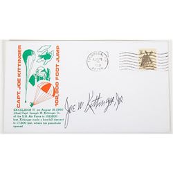 Joe Kittinger World Record Free Fall ? Commemorative Autographed Cover