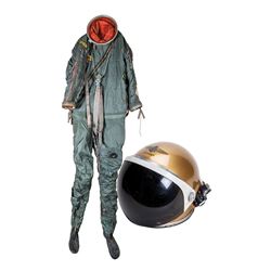 Mercury Program, 1961, USN Mk IV, Mod 3, Type 1 Pressure Suit and Helmet.