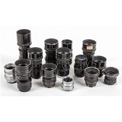 "Bell & Howell" Cine Camera Lenses.