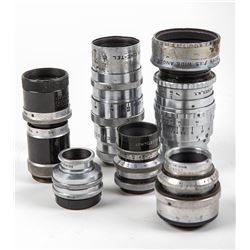 Elgert, Wollensak and Elgeet Cine Camera Lenses