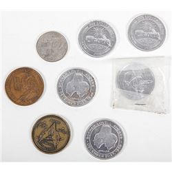 FLOWN Manned Flight Awareness Medallions.