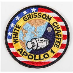 Apollo 1, 1967, Original "Apollo Flight Crew Emblem" Crew Patch