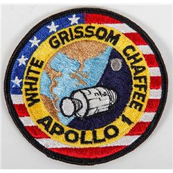 Apollo 1, 1967, Original "Apollo Flight Crew Emblem" Crew Patch