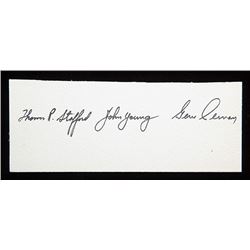 Apollo 10 Crew Autographs