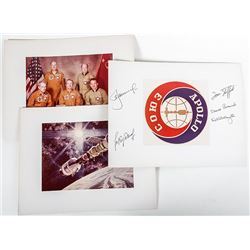 Stafford, Brand, Slayton, Leonov & Kubasov Autographs.