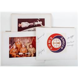 Stafford, Brand, Slayton, Leonov & Kubasov Autographs.