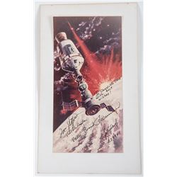 Apollo / Soyuz - 5 autographs