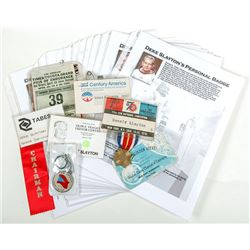 Deke Slayton's Personal Access Badge and Cards, 15+