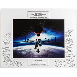 Donald Puddy?s Director of Flight Crew Operations presentation from his staff. 38 Autographs