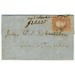 Confederacy, 1863, 2c brown red. Fine appearance