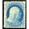 Image 1 : 1857-60 (1875 Reprint), 1c bright blue. XF