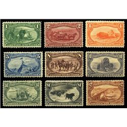 1898, Trans-Mississippi issue complete. F-VF