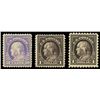 Image 1 : 1912, 50c violet, DL watermark, also $1 violet brown and 1915, $1 violet black. VF