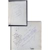 Image 1 : [Roxy and His Theaters] Autograph Album With Hundreds of Tributes