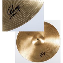 [Beatles] Cymbal Signed by Ringo Star