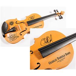 Fiddle Signed by Charlie Daniels