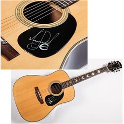 Guitar Signed by Michael Jackson