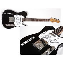 Guitar Signed by Nickelback