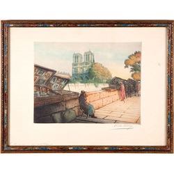 Victor Valery. Quais Opposite Notre Dame