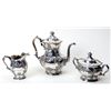 Image 1 : English Three Piece Sterling Tea Service