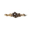 Image 1 : Etruscan Diamond, 14K Yellow Gold Brooch
