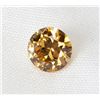Image 1 : 1.02 Carats European Cut Treated Fancy Vivid Yellow Diamond