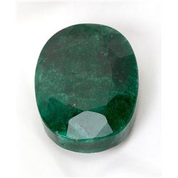 363.80 Oval Faceted Genuine Emerald
