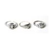 Image 1 : Collection of 3 Lady's Art Deco Diamond, Platinum, 14K Gold Rings
