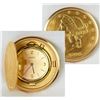Image 1 : Custom Made Meister 18K Yellow Gold, US $20 Gold Piece Pocket Watch