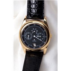 Gent's Kelek Yellow Metal Wristwatch