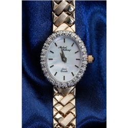 Lady's Michael Anthony, Diamond, 14K Yellow Gold Wri