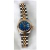 Image 1 : Lady's Rolex Oyster Perpetual Date Just, 18k YG & SS Wristwatch