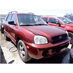 2001 Hyundai Santa Fe