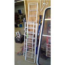 THREE WIRE SHELVING UNITS