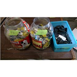 3 BUCKETS OF ASSORTED KEYS