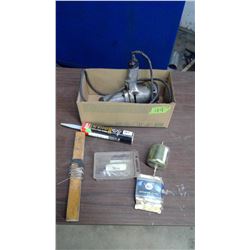 ELECTRIC IMPACT DRILL + UNIVERSAL JOINTS & MISCELLANEOUS