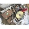Image 2 : LOT OF WEIGH SCALES, GRINDING STONE, TRACTOR SEAT, TOOLS, ETC.
