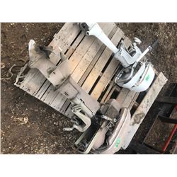 TWO VINTAGE BOAT MOTORS (AS IS)