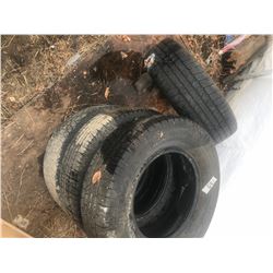 FOUR ASSORTED TIRES - 265-70-17