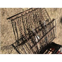 LOT OF IRON DECORATIVE FENCING (36' LIN. FT X 40" T)