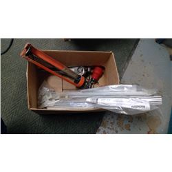 BOX OF HARDWARE, ETC.