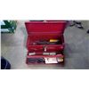 Image 1 : Toolbox w/ Gauges, Drillbits, etc.