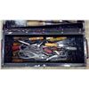 Image 2 : Toolbox w/ Metal Shears, Screwdrivers & Chisels