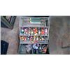 Image 1 : Tackle Box w/ Assorted Hooks & Line (Broken Latch)