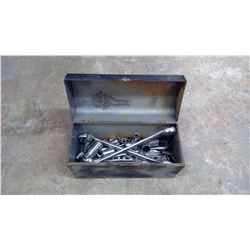 Toolbox w/ Wrenches & Sockets
